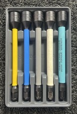 Snap-on 5pc 1/2” Drive Torque Stick Extension Set 305TSKTA