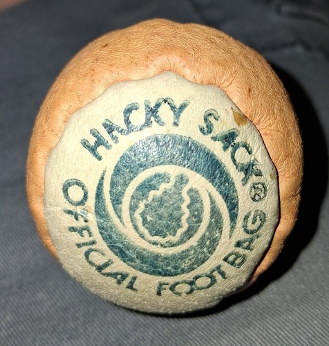 Vintage Hacky Sack Official Footbag Patent 4151994 Hand Made Taiwan