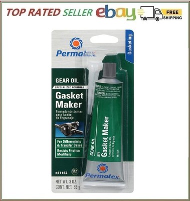 Permatex 81182 Gear Oil RTV Gasket Maker, 3 oz