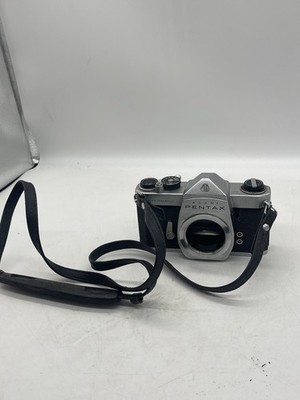 Pentax Spotmatic SP (Asahi) Mount 35mm Camera Body, Chrome UNTESTED READ
