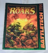 BATTLETECH The Dragon Roars Scenario Pack FASA 1704 Sci-fi RPG 1998 