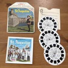 gaf View-Master Historic St. Augustine Florida 3 reels Plus Booklet Set A981
