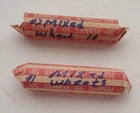 Lincoln Wheat Cents, 2-Roll Lot, good mix, many Mint Marks