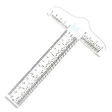 6 Inches Clear Acrylic T-Square Ruler, T Square, Drafting Tools, Drafting T, T R