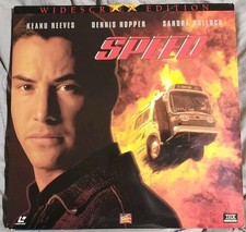 Speed Widescreen Edition LaserDisc Keanu Reeves Sandra Bullock Action Thriller