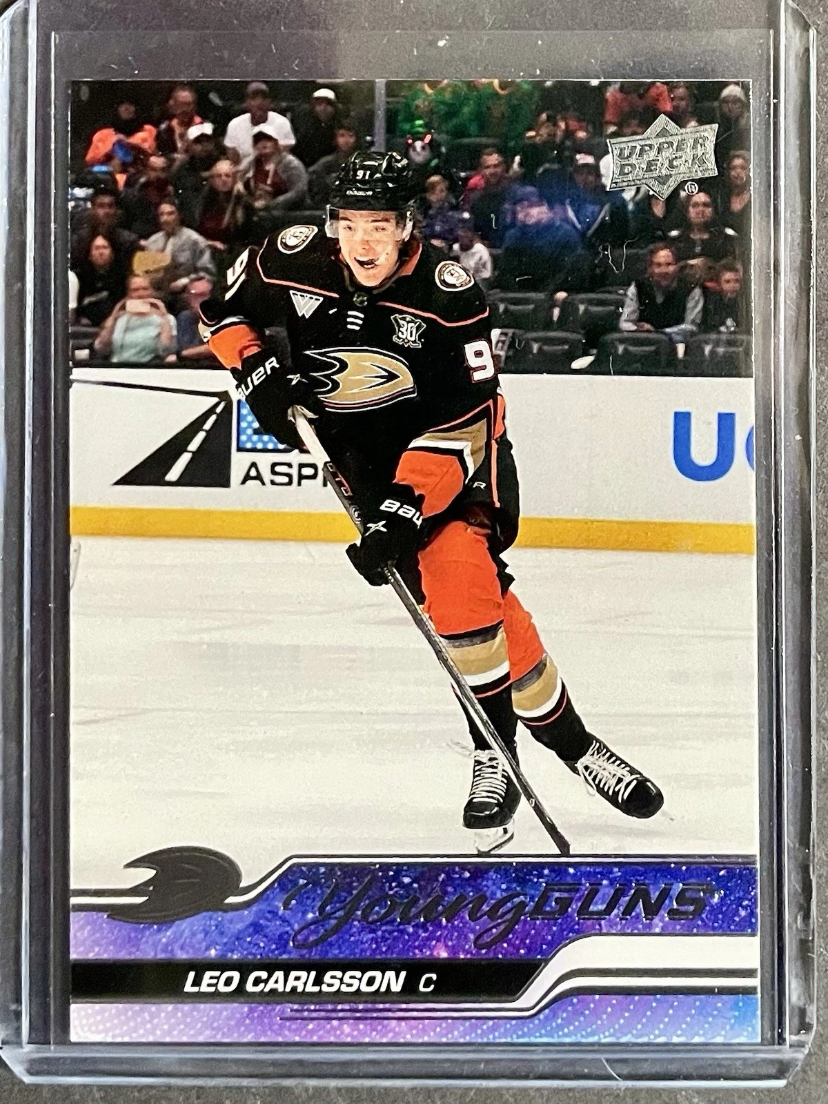 Leo Carlsson trading card