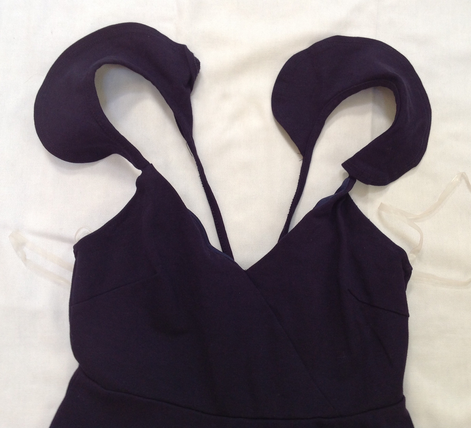 Lulus Lulu's solid simple flattering navy blue sl… - image 3