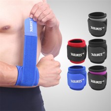 Sports Wrist Band Hand Wristband Brace Wrap Adjustable Support Gym Strap Bandage