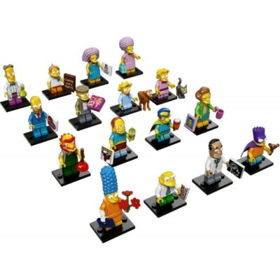 Lego Minifiguren Serie 71009 Simpsons 2 komplett - komplett