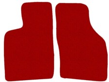 Rot Fußmatten, Teppiche VORNE für Opel Vectra A 1988-1995 14xRand