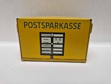 Money box Postsparkasse Austrian issue tin plate 1950-60's German production nic