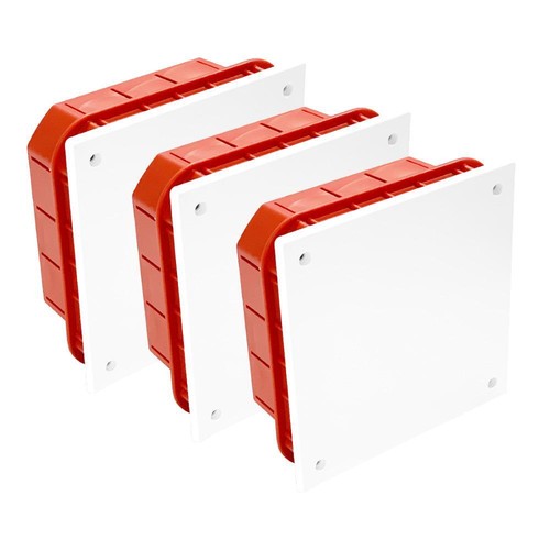 Unterputz Abzweigdosen 200x200x70 mm Klemmkasten mit Deckel IP40 Verteilerdose - Bild 2 von 4