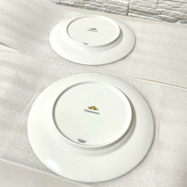 RARE Tiffany & Co. 5th Avenue Pair Plate Set Tableware Dish from
