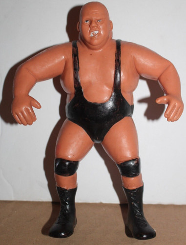 USED LJN King Kong Bundy Action Figure WWF WWE Tit...
