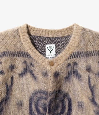ASK availability First) SOUTH2 WEST8 Loose Fit Cardigan