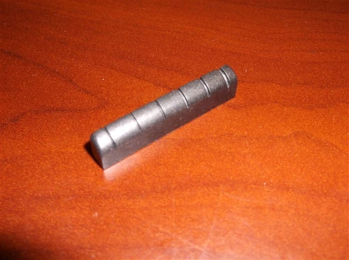 NEW - Jumbo Gibson Style Slotted Nut - BLACK