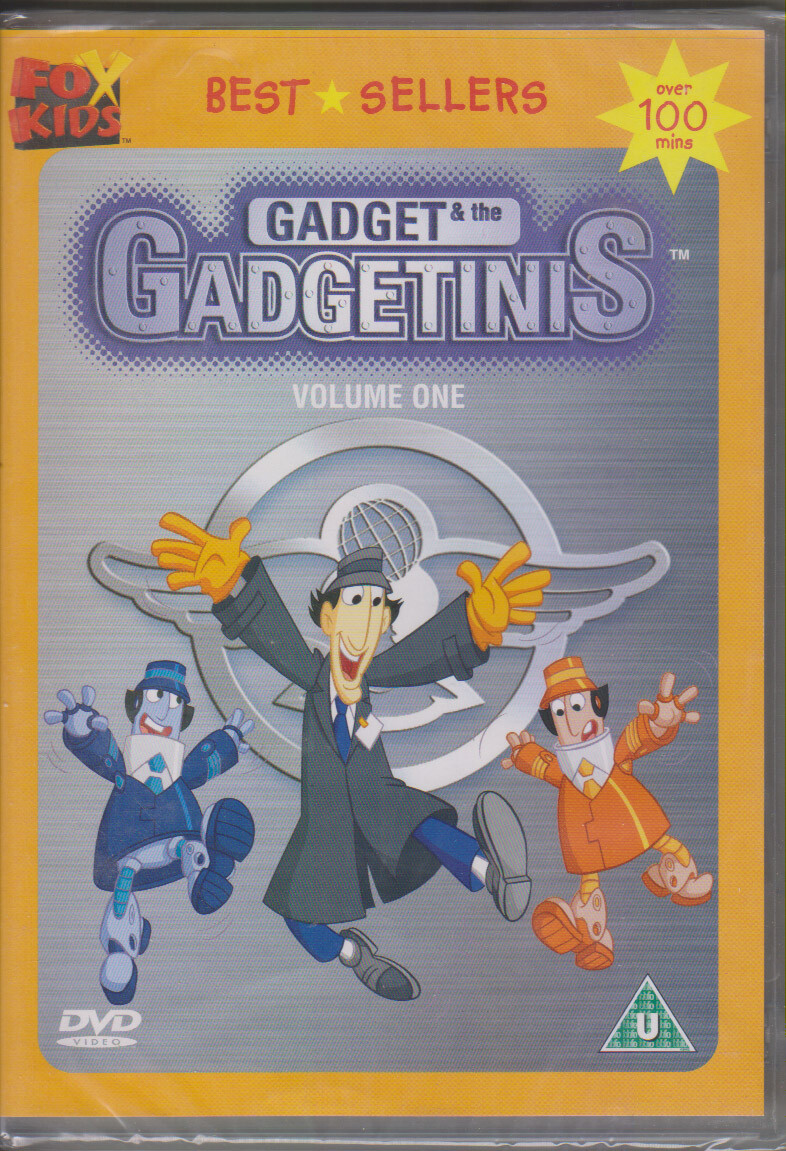 Inspector Gadget & the Gadgetinis volume one (2002) New & Sealed UK R2 DVD