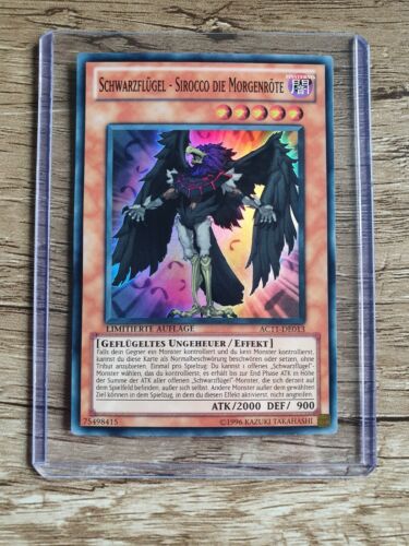 Blackwing- Sirocco the Dawn - AC11-DE013 (German) - Super Rare - YuGiOh - NM - Picture 1 of 2