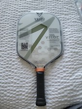 NEW Veloz Quadra Pickleball Paddle 16mm Model 3355 Edgeless Carbon Fiber