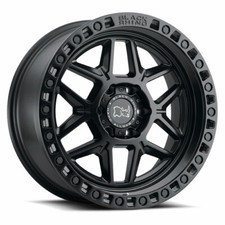 18 Inch Wheels Rims Matte Black Rhino Kelso Kls For Jeep Wrangler 18x9 0 Set 4