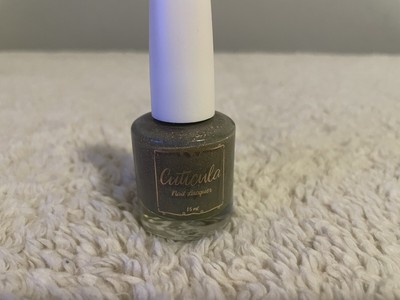 Cuticula Nail Lacquer Indie Polish.  Cardigan.  Swatched Only.