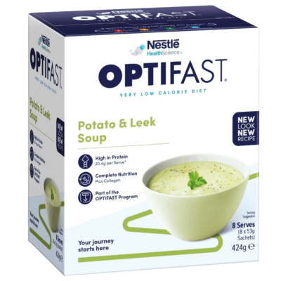 Optifast Lemon Creme OPTIFAST VLCD X 53g Sachets Potato Leek Soup
