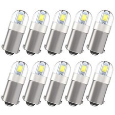 Shuyee Super Bright BA9S LED Car Bulbs BA9 53 57 1895 64111 Lamp White