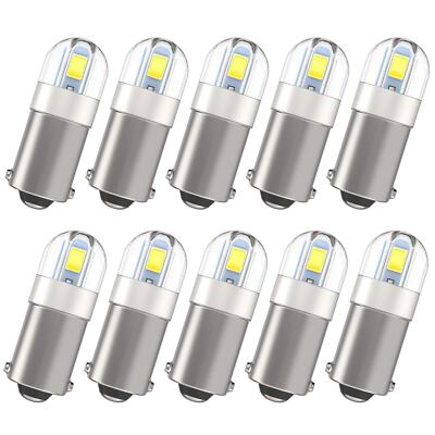 Shuyee Super Bright BA9S LED Car Bulbs BA9 53 57 1895 64111 Lamp White
