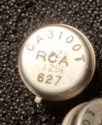 CA3100 T RCA 1 Stück 38MHz Operational Amplifier NOS* aus Elektroniksammlung