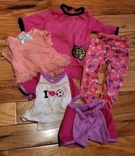 My Life As Doll Clothing Outfits Mixed Lot 5 Pcs Tops, Shorts, Pants Soccer