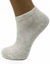 Women's Flax Linen Ankle Socks Quick-Drying Finely Set - 5 Piece