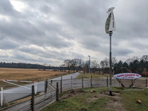 3KW 48V Vertikale Windkraftanlage Low Lärm Windgenerator mit Grid Wechselrichter - Bild 21 von 21