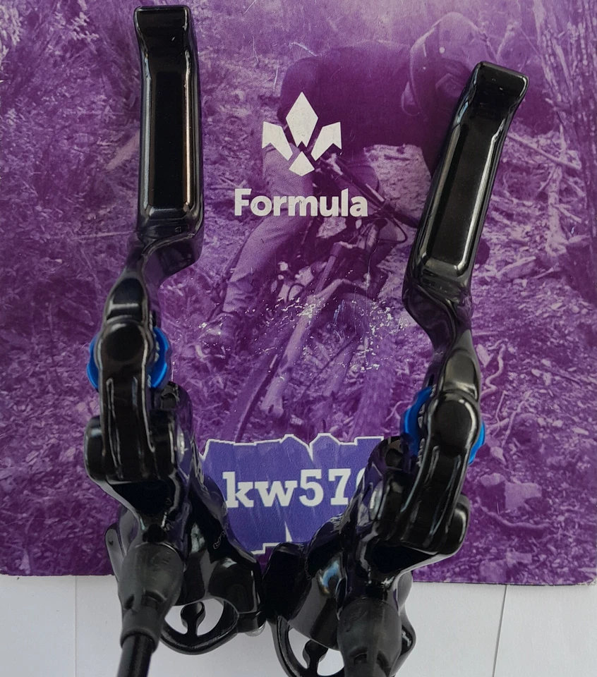 Formula - Impianto R1 Glossy Black con TFRA Blu Cap Gold ant/post 84-170cm USED - Bild 4 von 4