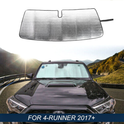 Fit 4Runner 2017+ Windshield Sunshade Sun Visor Heat Shield Anti Block UV