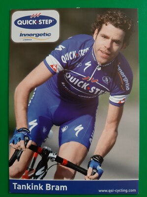 CYCLING Cycling Card BRAM TANKINK Team QUICK STEP Innergetic 2007