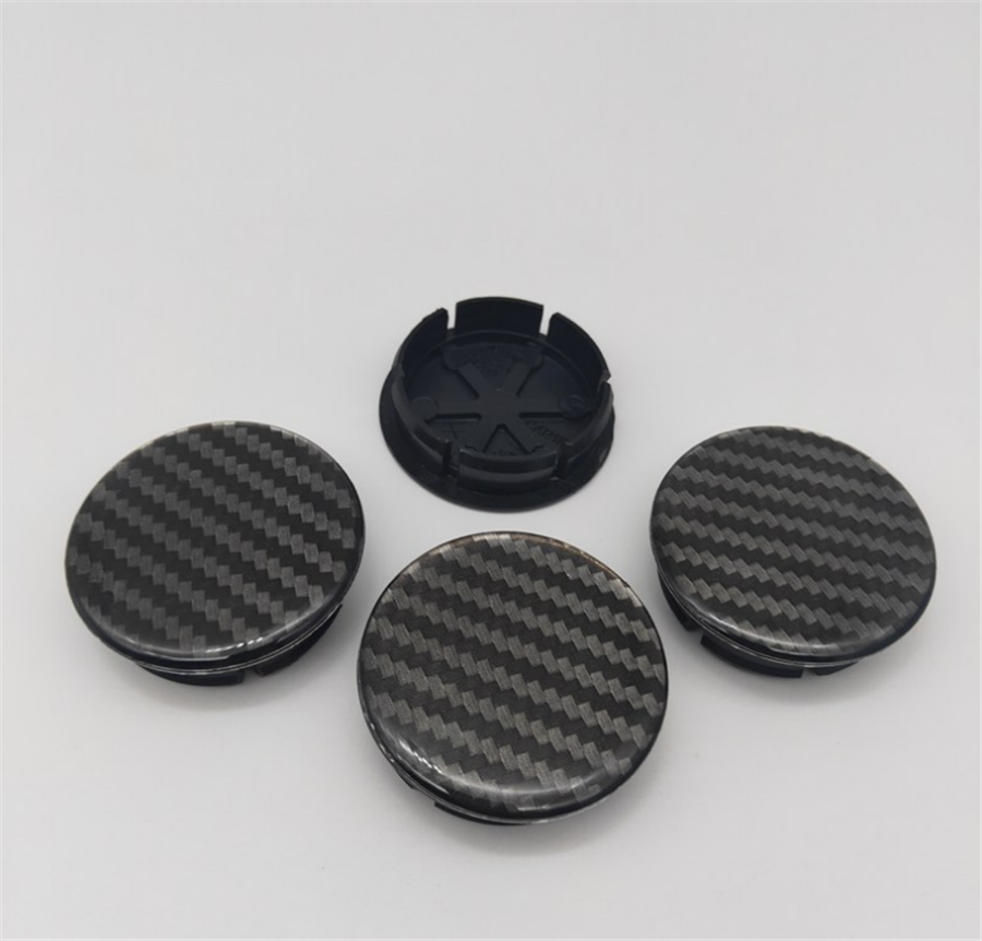 4x 50mm Fiat Abarth Nabendeckel Felgendeckel Radkappen