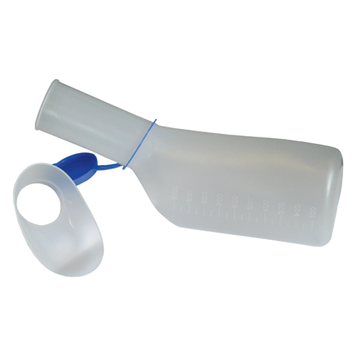 Urine Bottle Holder - Urinal Holder - Keep Bottle Within Reach And Avoids Spills - Picture 4 of 4