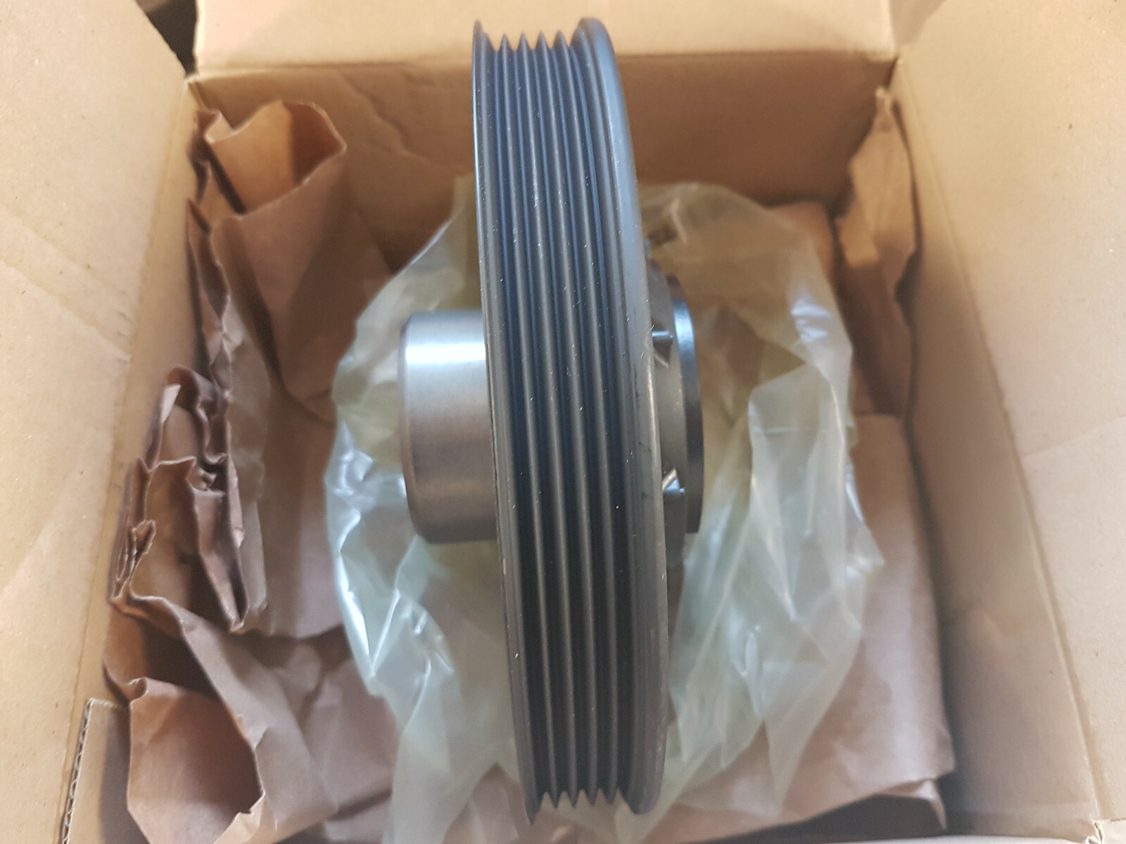 ORIGINAL BMW MINI Vibration damper CRANKSHAFT PULLEY 11238477129 