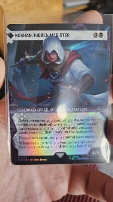 MTG Roshan, Hidden Magister (Foil Showcase) [Assassin's Creed, Near Mint]
