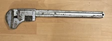 Vintage Diamond Tool & Horseshoe Co. 18" Adjustable Smooth Jaw Wrench C718