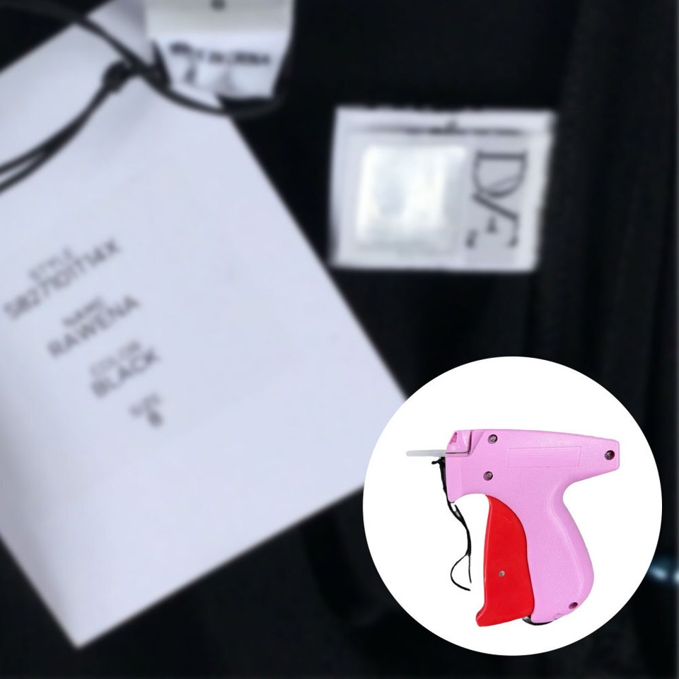 Garment CLOTHING PRICE LABEL TAGGING TAG TAGGER GUN 1000 Glue needle 6x