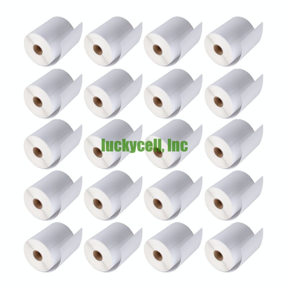 4x6 Direct Thermal 20 Rolls 5,000 Labels For Zebra Eltron 2844 (FREE SHIPPING)