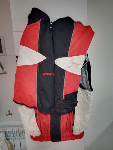 Atomic vtg 1990s? Ski Sleeveless Jacket Men's Size L Full Zip shirt jersey - Picture 10 of 12