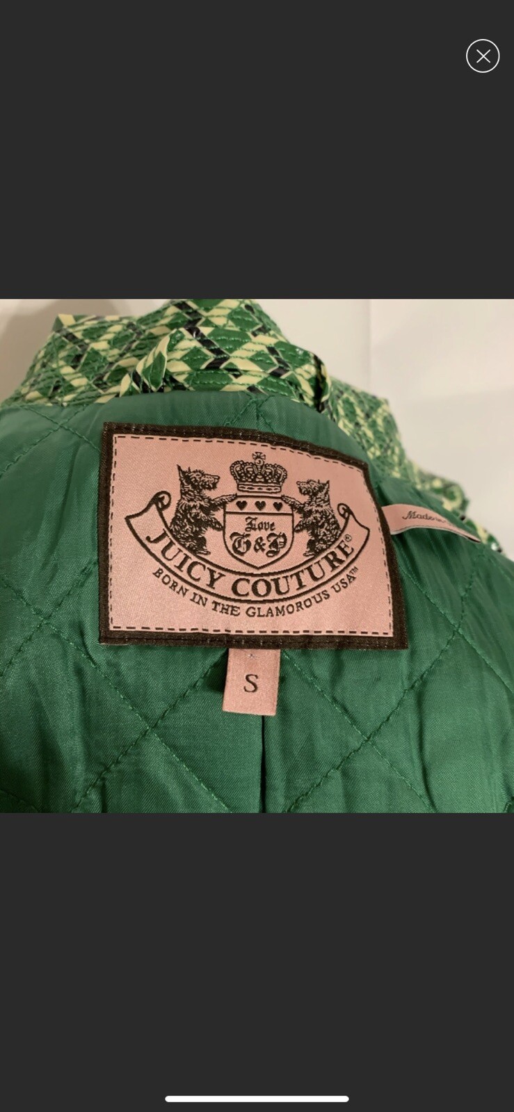 Juicy Couture Statement Jacket Small - image 8