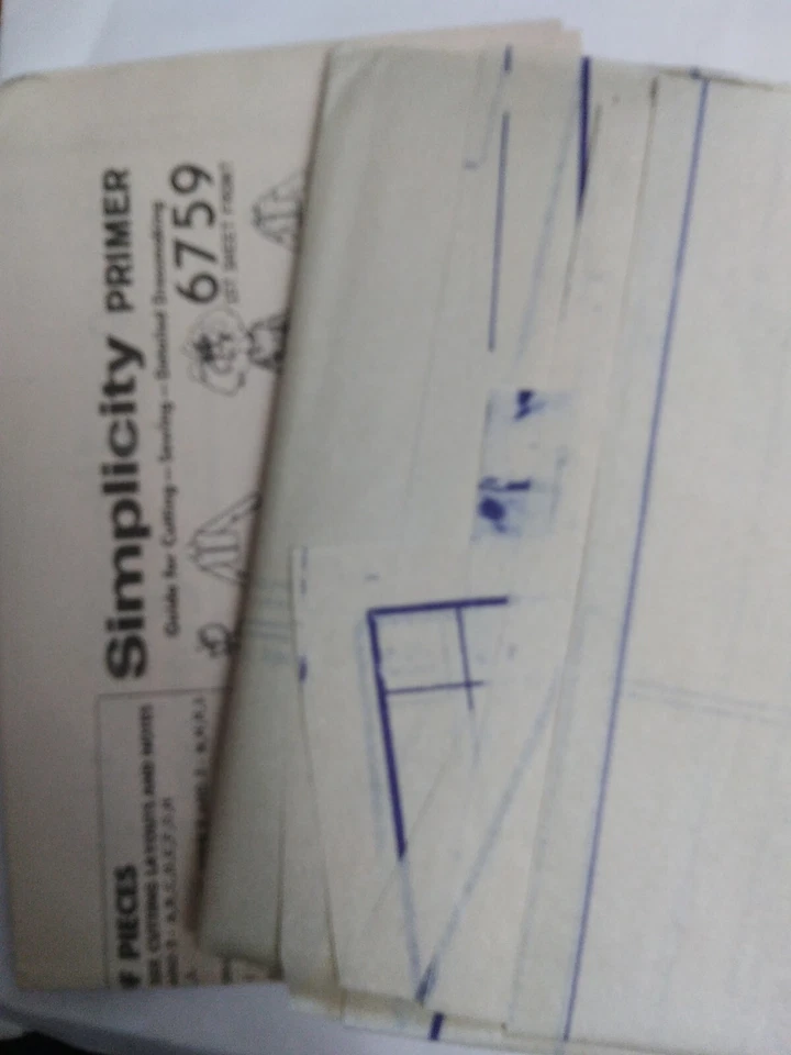 Train Jacket Dress Wedding Bridal 16 Simplicity 6759 Sewing Pattern VTG 60s FF - Image 4 of 4