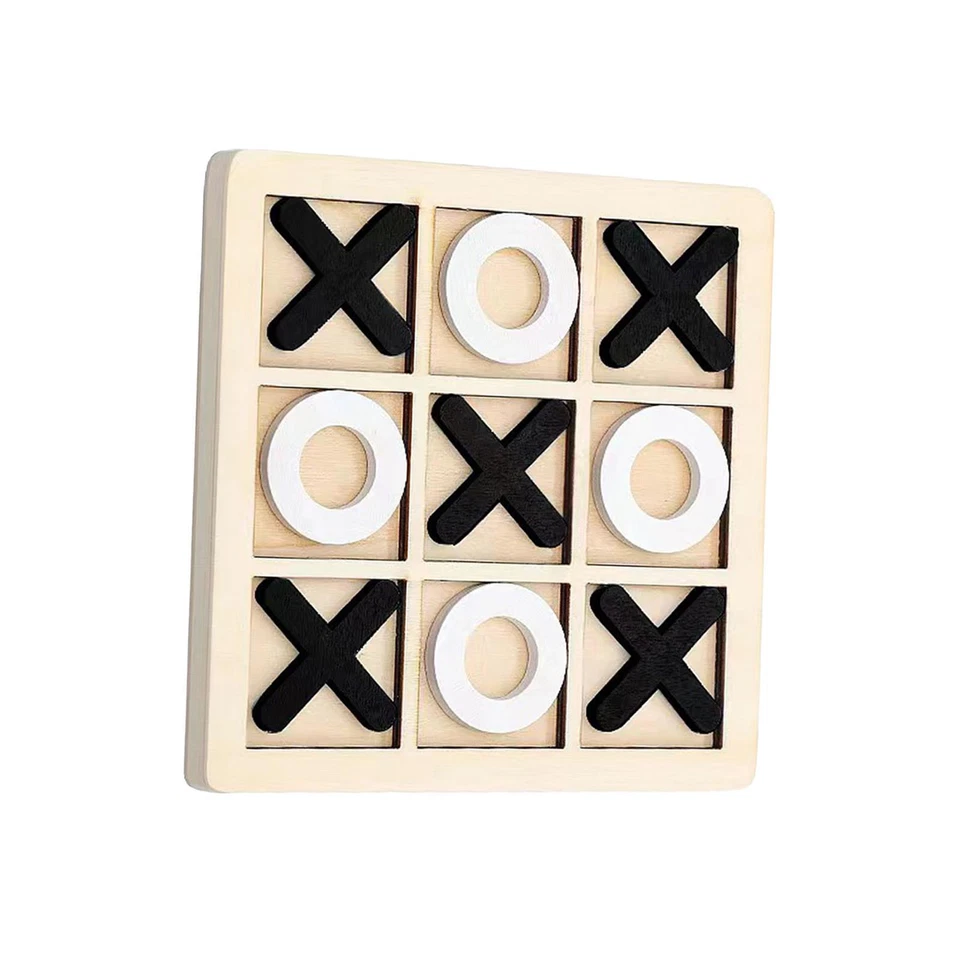 Tic TAC Toe Board Game Family Game Funny Table Game for Indoor Outdoor Gifts - Image 4 of 4
