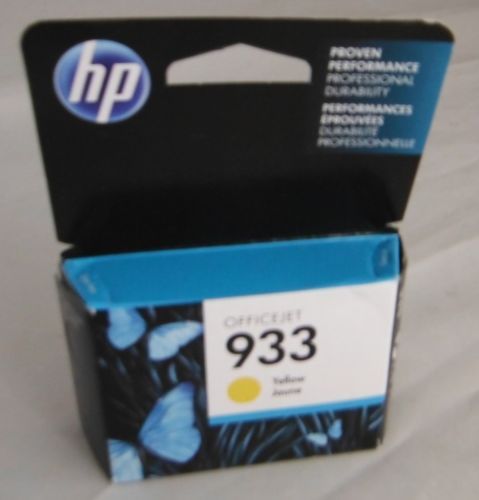 933 HP yellow color ink ORIGINAL cartridge - OfficeJet 6100 6600 6700 7110 7610