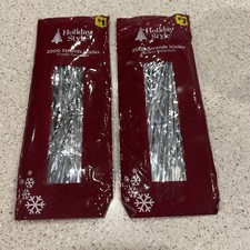 2 boxes Holiday Style 2000 Strands Icicles Tree Decor 2 Packs -