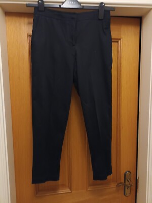 Oasis Stylish Black Capri Trousers Black Size 8 | eBay UK