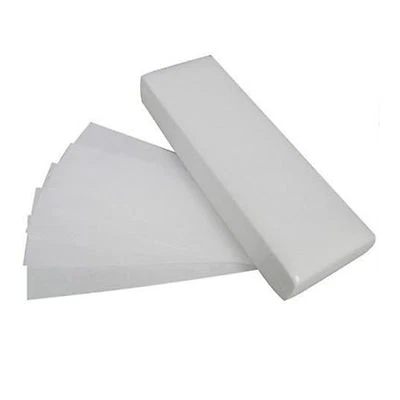 100 x Paper Strips Wax Waxing Leg Body Non - Woven Professional Quality